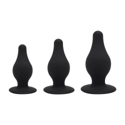 Комплект 3 бр. двуслойни разширители от силикон SilexD Silicone Plug Kit