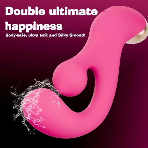 Вибратор с въртящ клиторстимулатор Bump Orgasm Sani [6]