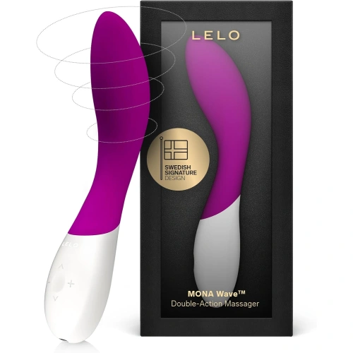Луксозен вибратор Lelo Mona Wave с движение "ела тук" розов Луксозен вибратор Lelo Mona Wave с движение "ела тук" розов