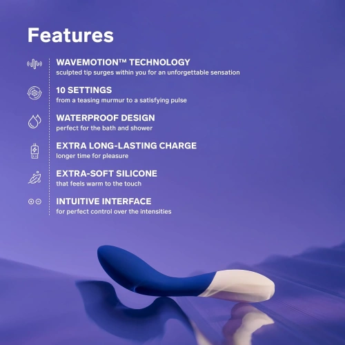 Луксозен вибратор Lelo Mona Wave с движение "ела тук" розов [7]