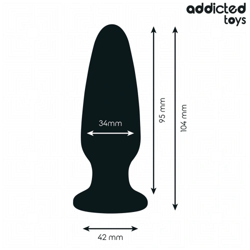 Анален разширител с кристал Addicted Toys M [3]