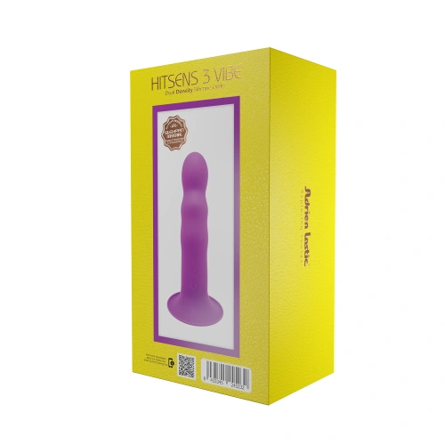 Силиконово вибриращо дилдо Hitsens 3 [5]