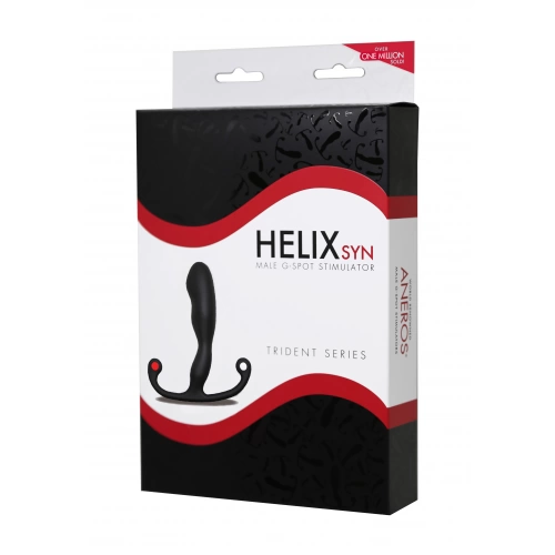 Луксозен простатен стимулатор от силикон Helix Syn Trident черен [1]
