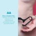 B-Vibe Snug & Tug Разширител с тежести и пенис пръстен [8]