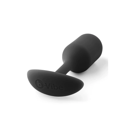 B-Vibe Snug Plug 2 анален плъг от силикон с тежести [2]