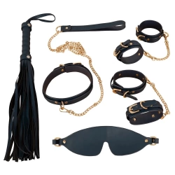 Бондидж комплект от еко кожа Bad Kitty Fetish Set