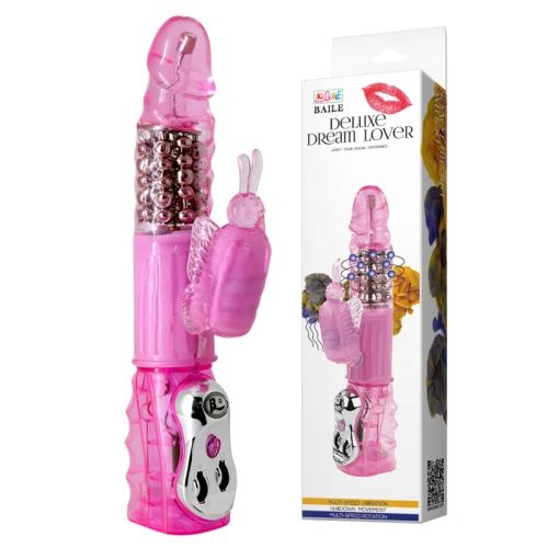 Рабит вибратор с въртящи перли Deluxe Dream Lover [5]