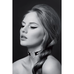 Регулируем чокър с метално сърце и кристали Bijoux pour toi