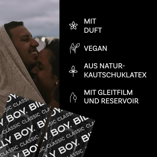 9 бр. (3х3) Класически презервативи Billy Boy Viel Gefuhl [3]