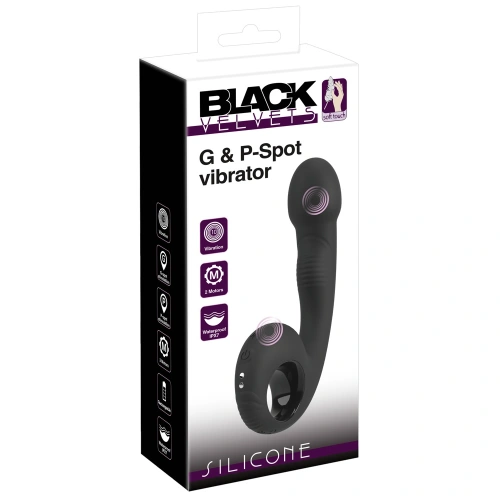 Стимулатор с 2 мотора Black Velvets G & P-Spot [12]