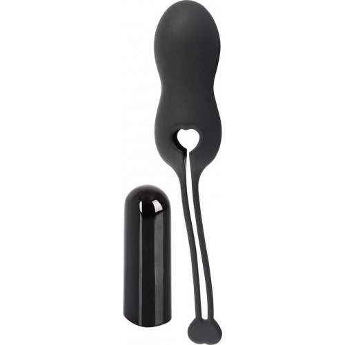 Комплект вибриращи секс играчки за жени от силикон с дистанционно Black Velvets [4]