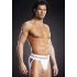 Мъжки слипове Blue Line Jock Strap бели