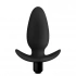 Мощен анален стимулатор от силикон Anal Adventures Saddle Plug черен Мощен анален стимулатор от силикон Anal Adventures Saddle Plug черен
