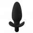 Мощен анален стимулатор от силикон Anal Adventures Saddle Plug черен [1]