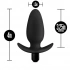 Мощен анален стимулатор от силикон Anal Adventures Saddle Plug черен [5]
