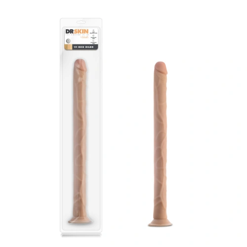 Дълго реалистично дилдо Dr. Skin 19" [6]