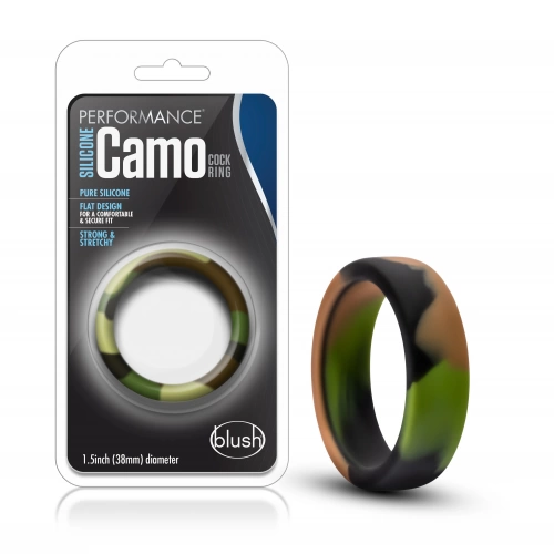 Пенис пръстен от 100% силикон Performance Camo камуфлажен [4]