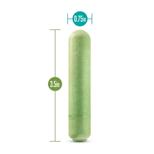 Булет вибратор Eco Bullet Gaia зелен [4]