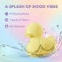 Вибриращ водоустойчив клиторен стимулатор - пате Splash [5]