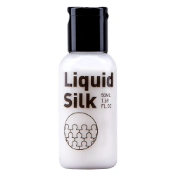 Бял лубрикант Liquid Silk 50 мл.