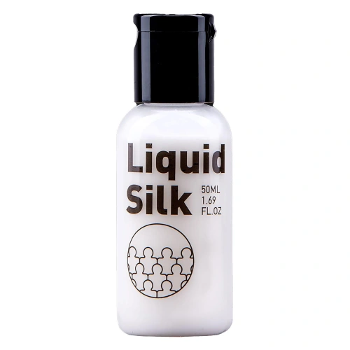 Бял лубрикант Liquid Silk 50 мл.
