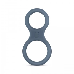 Двоен силиконов пенис пръстен Boners Cock and Ball Ring