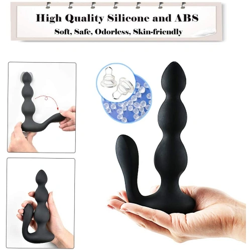 Вибриращ двоен стимулатор Massage Vibrator [11]