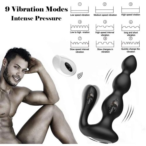 Вибриращ двоен стимулатор Massage Vibrator [9]