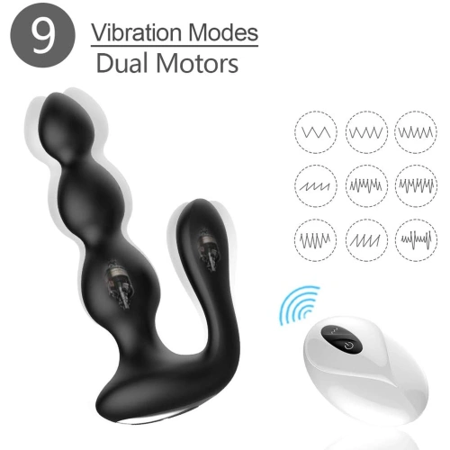 Вибриращ двоен стимулатор Massage Vibrator [7]