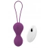 Вибриращи вагинални топчета с дистанционно Kegel Balls лилави [2]