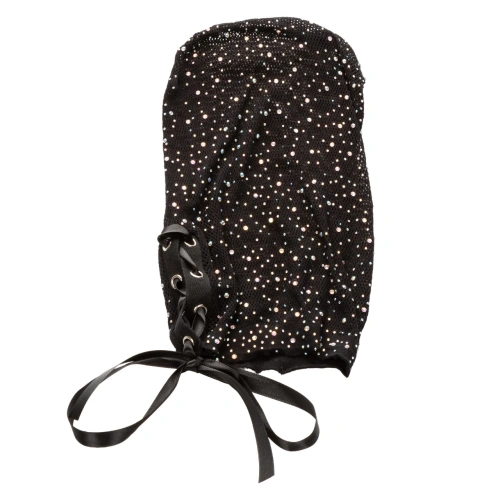 Фетиш маска за глава с кристали Calexotics Radiance [2]