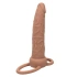 Вибриращо дилдо с пенис пръстен Dual Penetrator мока [4]