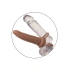 Вибриращо дилдо с пенис пръстен Dual Penetrator мока [8]