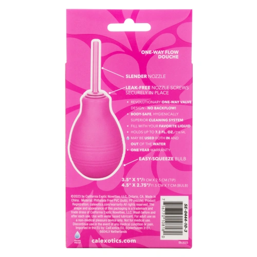 Душ с невъзвръщаема клапа Calexotics Cheeky розов [9]