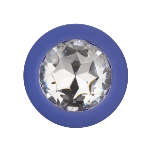 Комплект 3 бр. анални разширители с кристал Cheeky Gems сини [4]