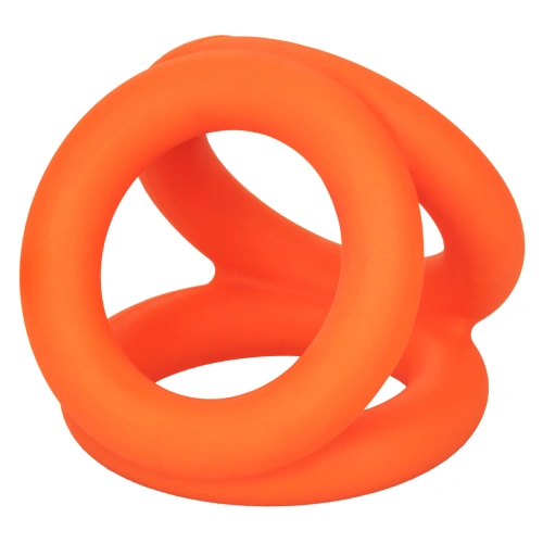 Троен пенис пръстен от силикон Calexotics Alpha Tri-Ring [2]
