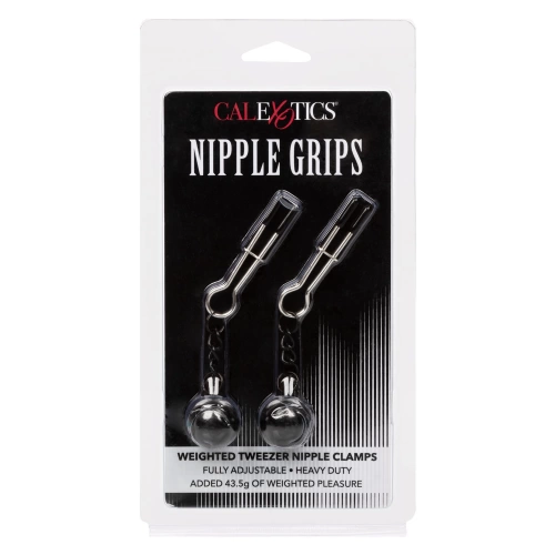 Щипки за зърна с тежести Nipple Grips [7]