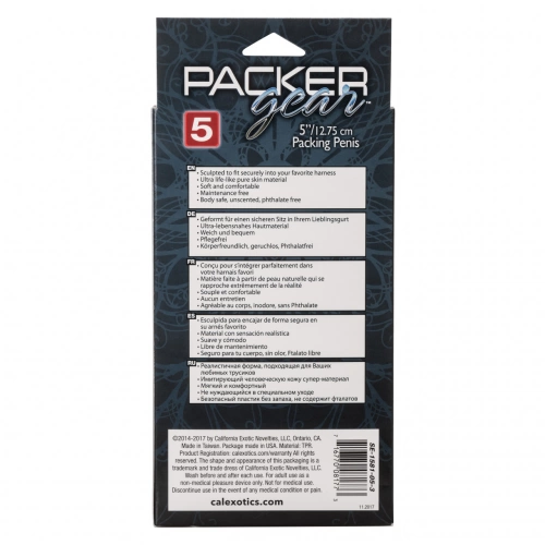 Мек пенис за ежедневно носене Packer Gear 5 [6]