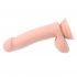 Гъвкаво реалистично двуслойно дилдо от кибер кожа Philander [5]