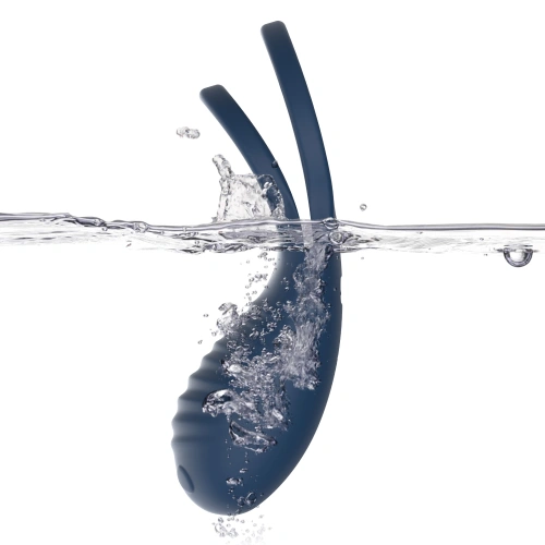 Презаредим вибриращ двоен пенис пръстен Ecstasy [7]