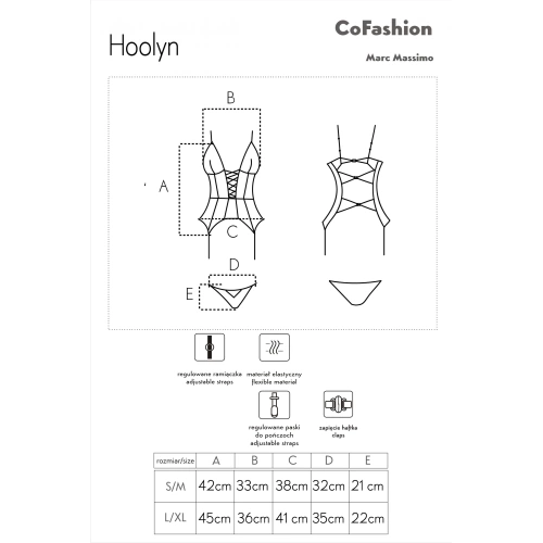 Еротичен комплект от 2 части Cofashion Hoolyn [7]