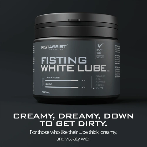 Бял фистинг лубрикант Fist Assist White Lube 500 мл [2]