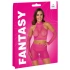 Мрежест комплект от 3 части Cottelli Fantasy 1872 розов [5]