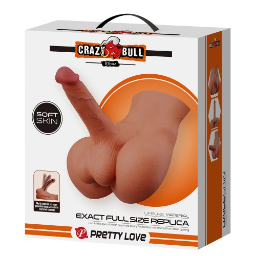 Мастурбатор с пенис и анален отвор Crazy Bull Rhyne [7]