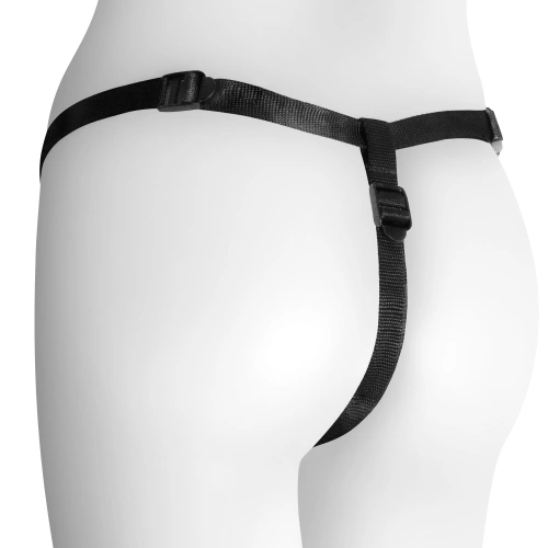 Страпон колан с релефно дилдо Crushious Shapper розово [2]