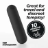 Булет вибратор iMoan Travel Buddy черен