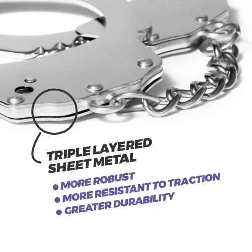 Метални белезници Heavy Metal Handcuffs [3]