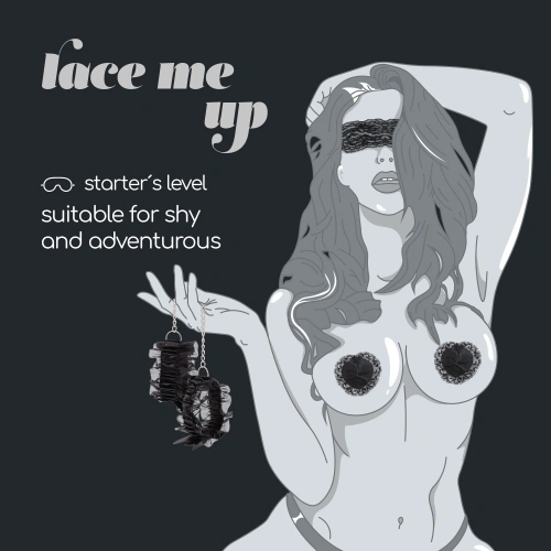 Еротичен комплект от 3 части Crushious Lace Me Up [6]
