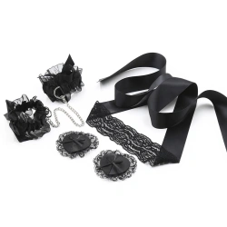 Еротичен комплект от 3 части Crushious Lace Me Up