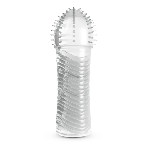 Релефен пенис удебелител Ribbed Sleeve